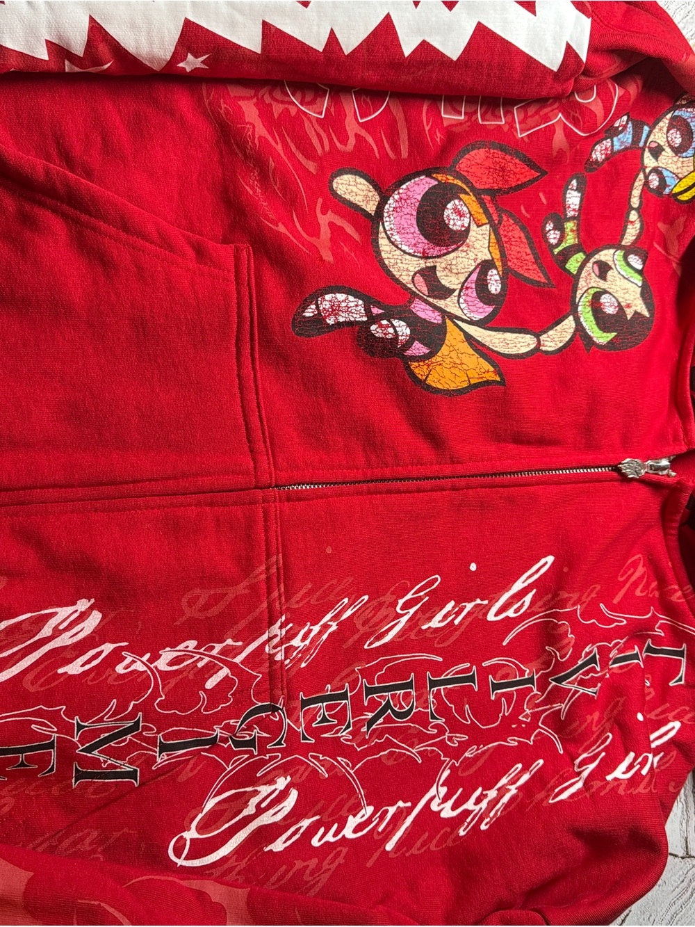 Civil Regime Powerpuff zipup hoodie